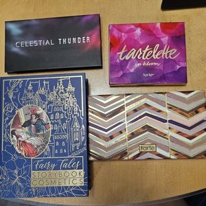 Various eyeshadow palettes